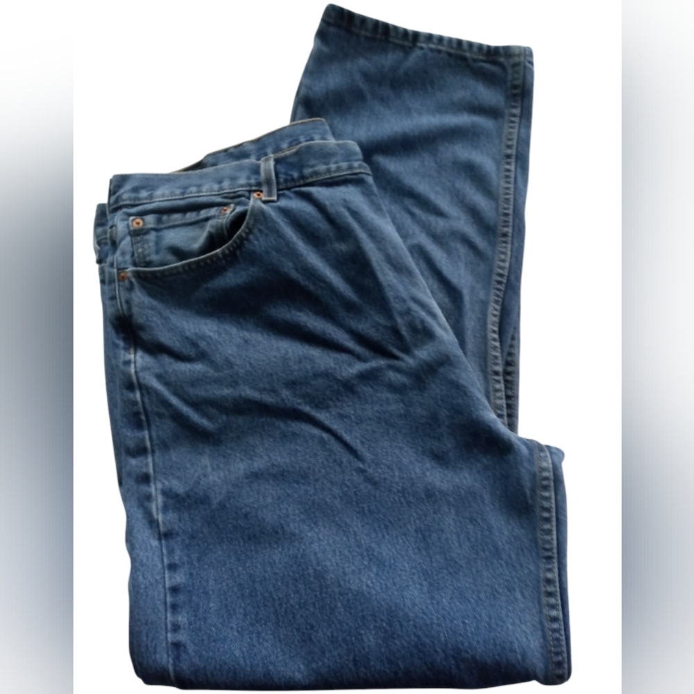 Men's Levi Strauss & Co. 505 Big & Tall, Size W46 x L34, 100% Cotton Blue Jeans